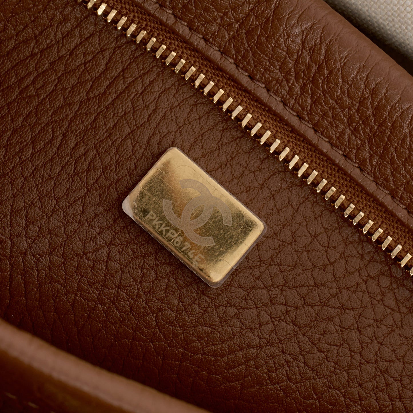 Chanel Small Tote - Brown Calfskin  | Gold Hardware