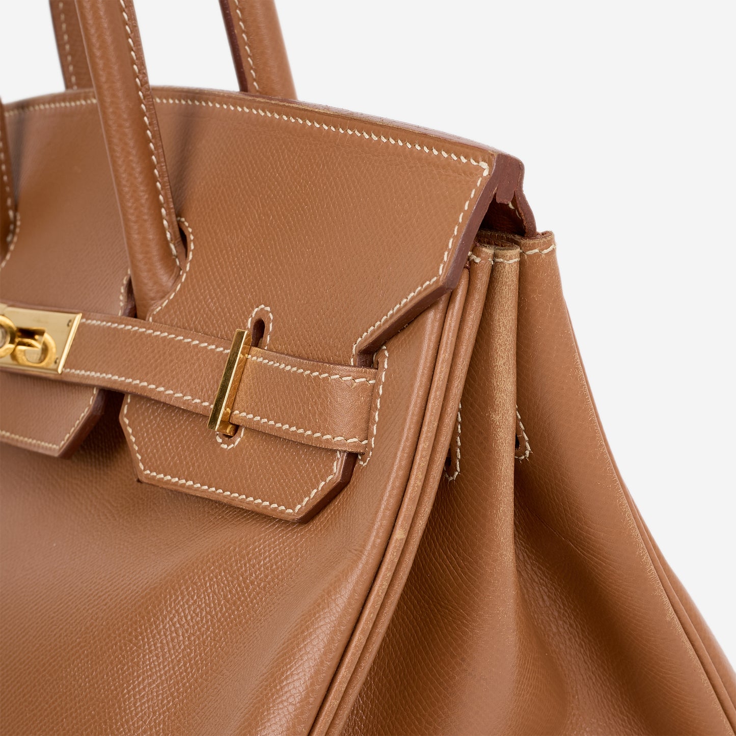 Hermès Vintage Birkin 35 - Gold Courchevel | Gold Hardware