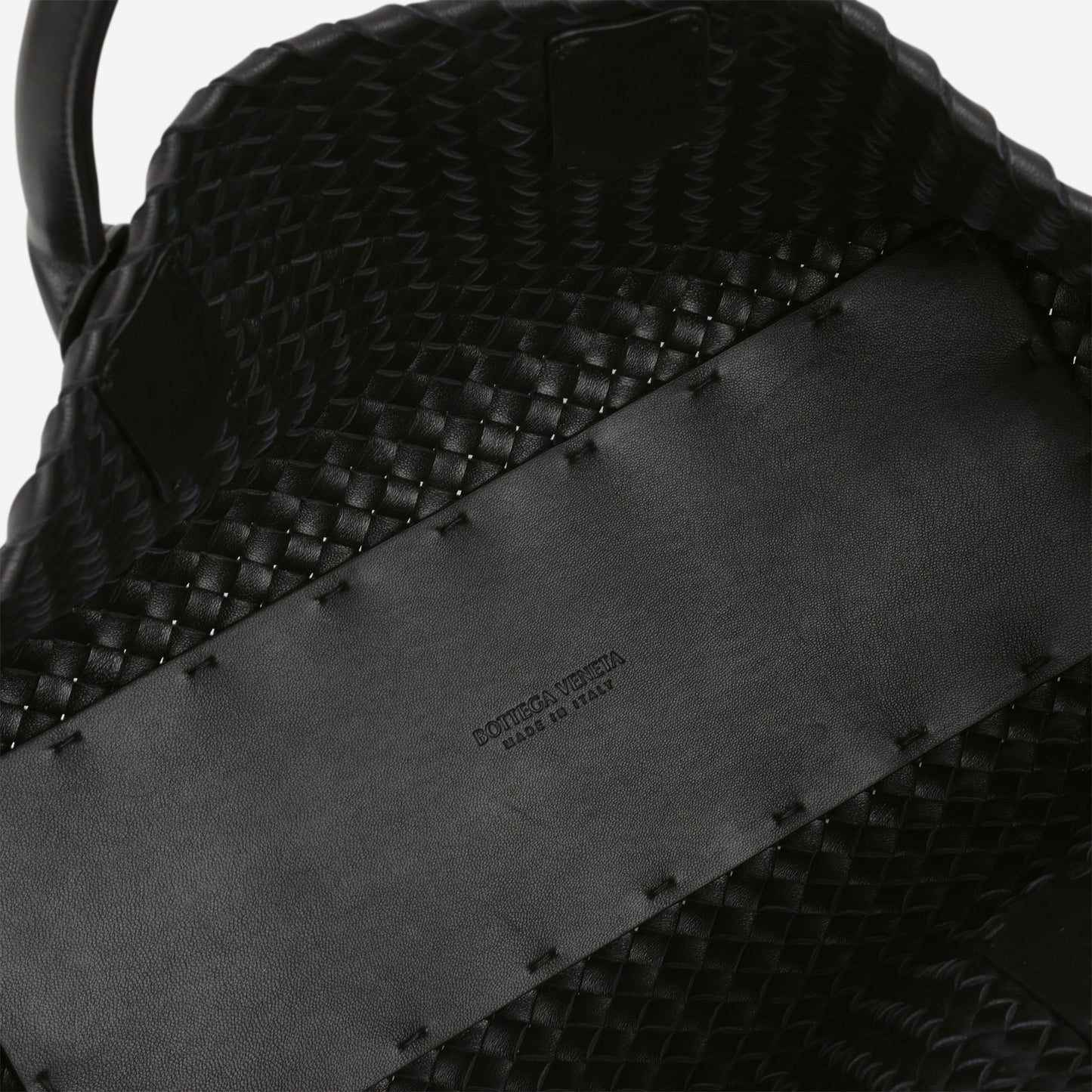 Bottega Veneta Small Cabat Tote - Black Intrecciato | Gold Hardware