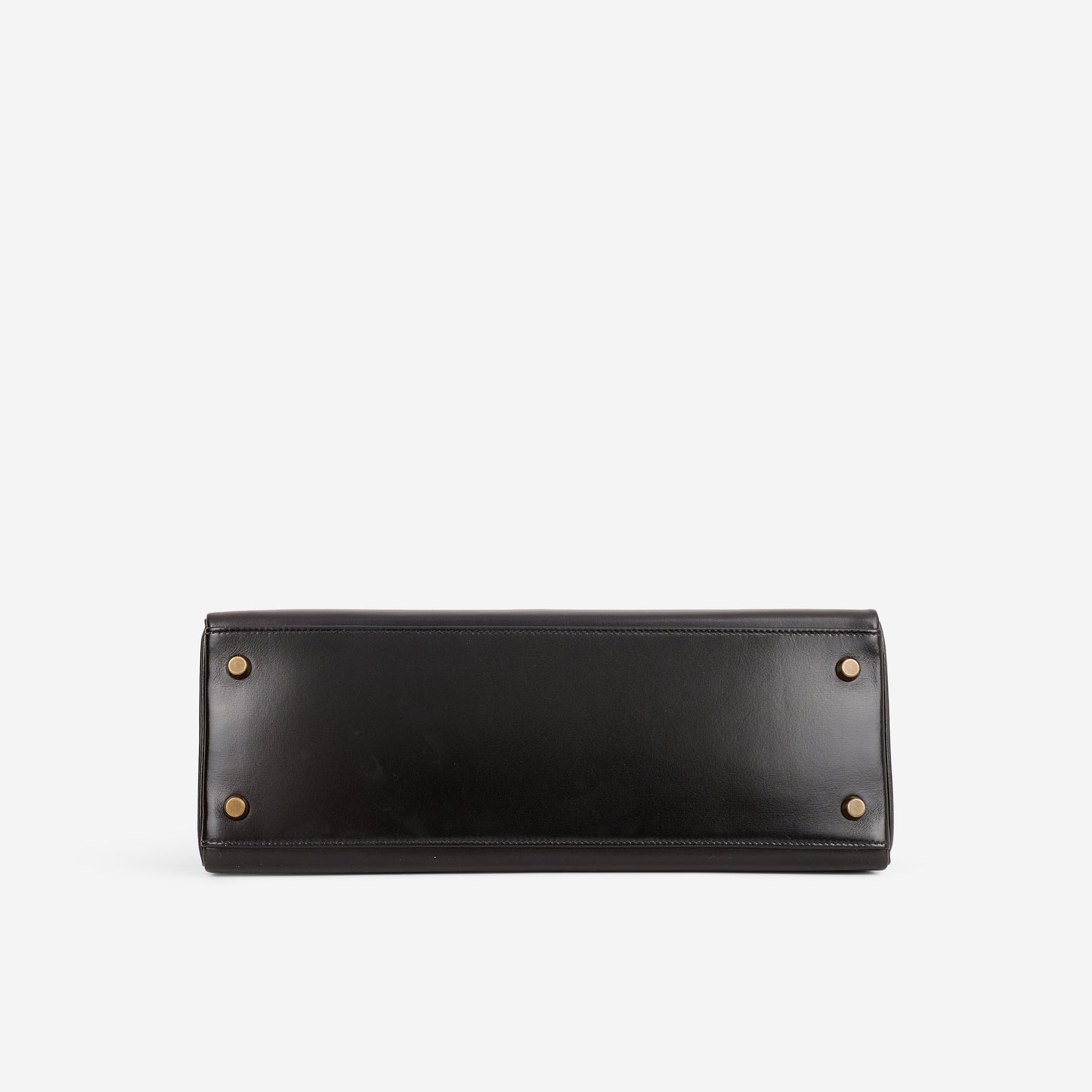 VIntage Kelly 32 - Noir Box Retourne | Gold Hardware
