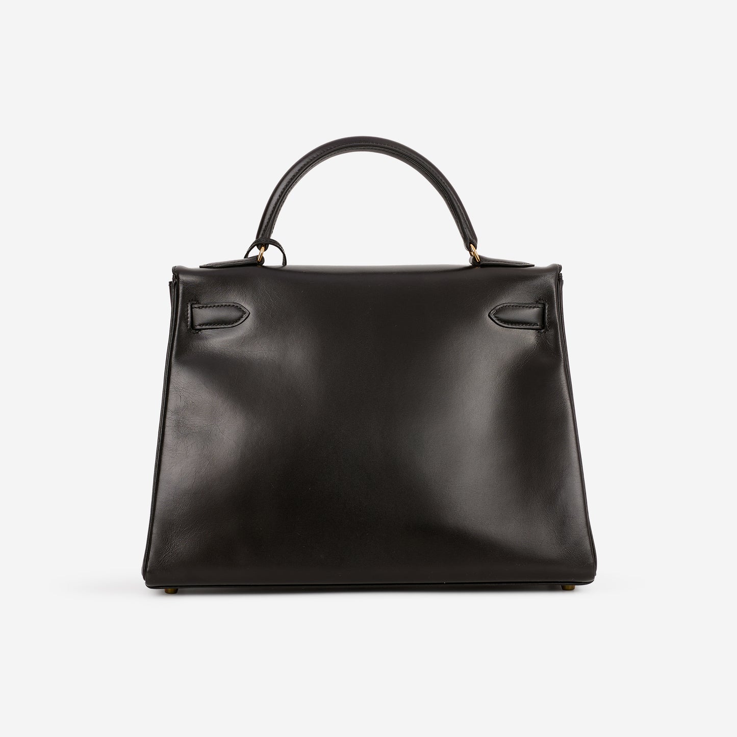 VIntage Kelly 32 - Noir Box Retourne | Gold Hardware