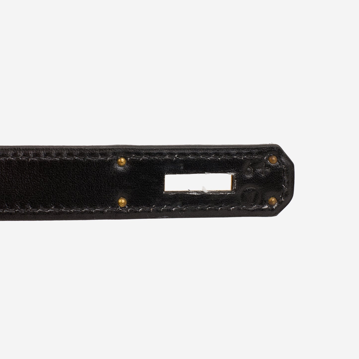 VIntage Kelly 32 - Noir Box Retourne | Gold Hardware