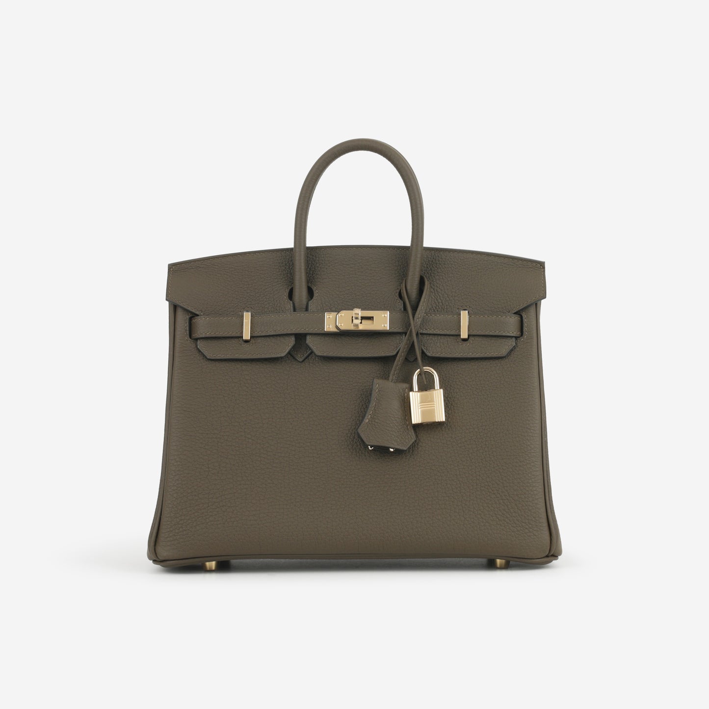 Hermès Birkin 25 - Vert Loden Togo | Permabrass Hardware