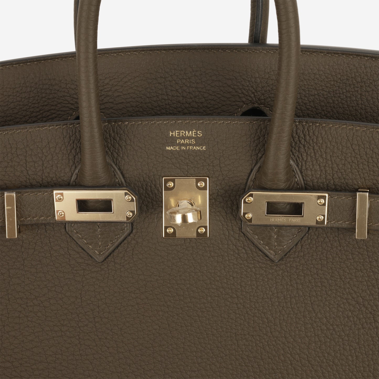 Hermès Birkin 25 - Vert Loden Togo | Permabrass Hardware
