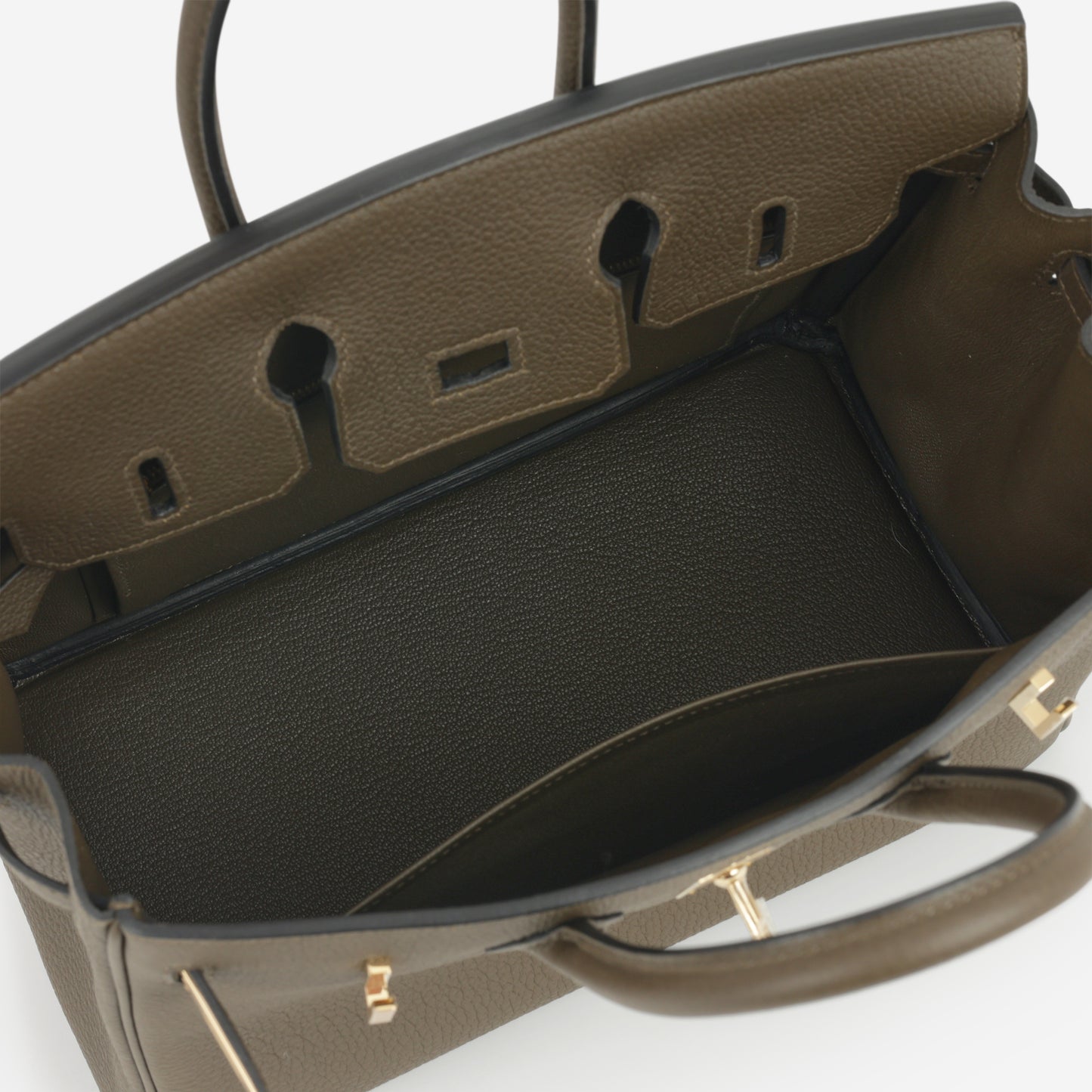 Hermès Birkin 25 - Vert Loden Togo | Permabrass Hardware