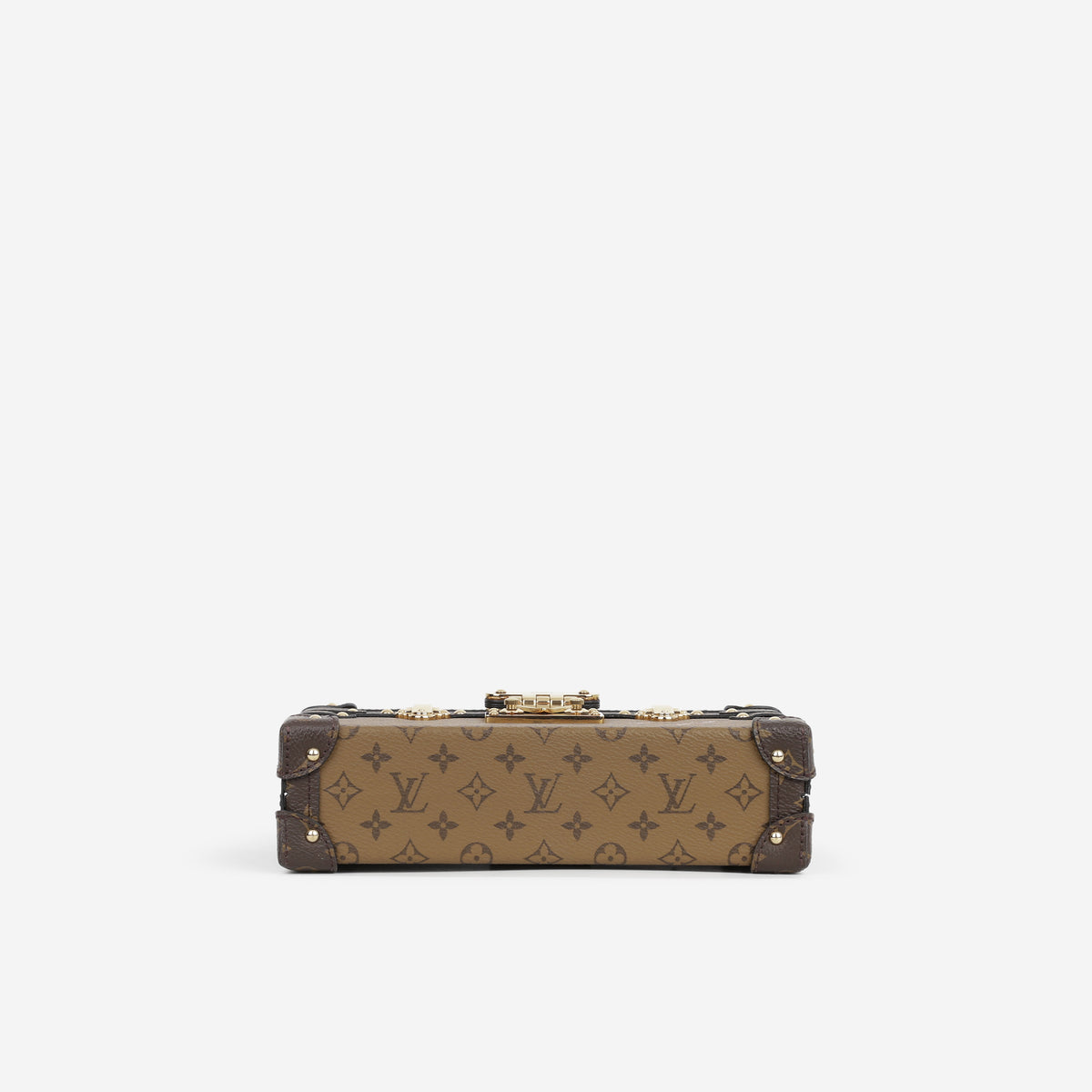 Louis Vuitton Petite Malle - Monogram Reverse Canvas | Gold Hardware