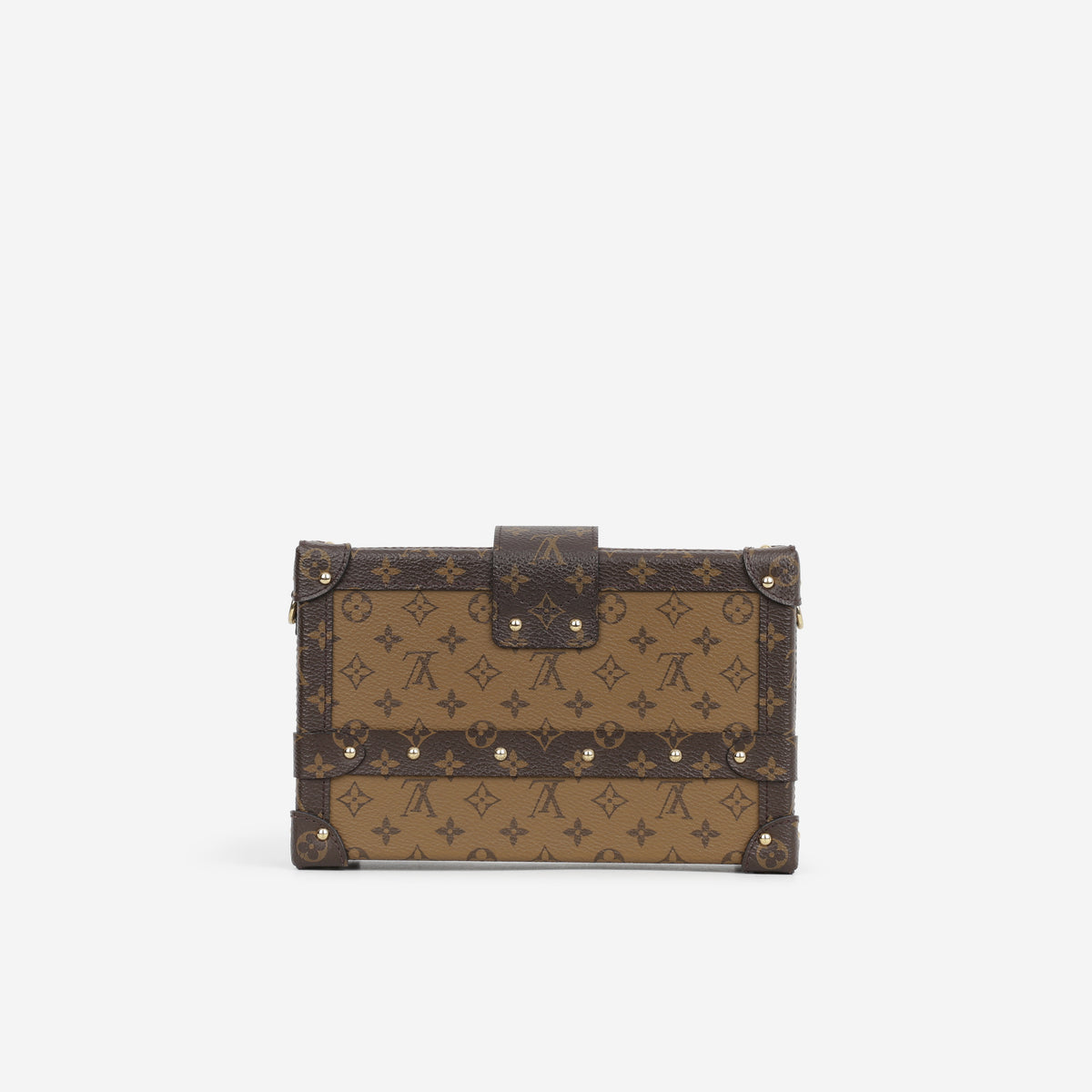 Louis Vuitton Petite Malle - Monogram Reverse Canvas | Gold Hardware