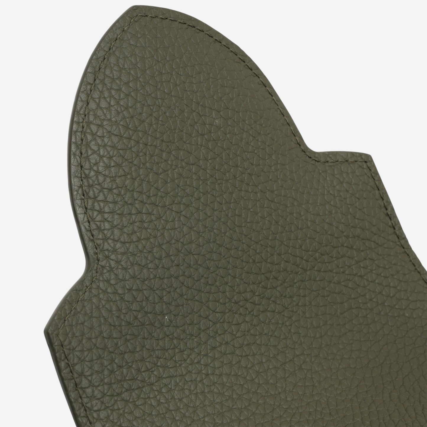 Louis Vuitton Capucines MM - Khaki Taurillon / Python Handle | Silver Hardware