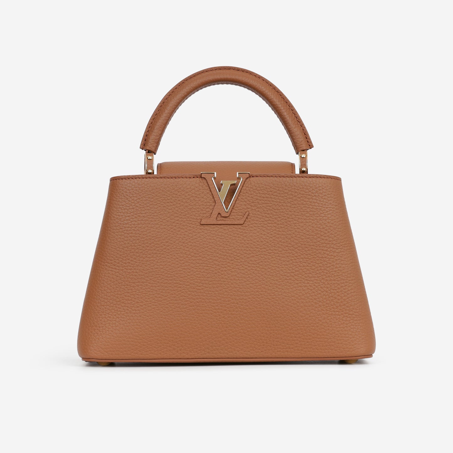 Louis Vuitton Capucines BB - Cognac Taurillon | Gold Hardware