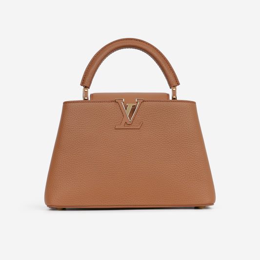 Louis Vuitton Capucines BB - Cognac Taurillon | Gold Hardware