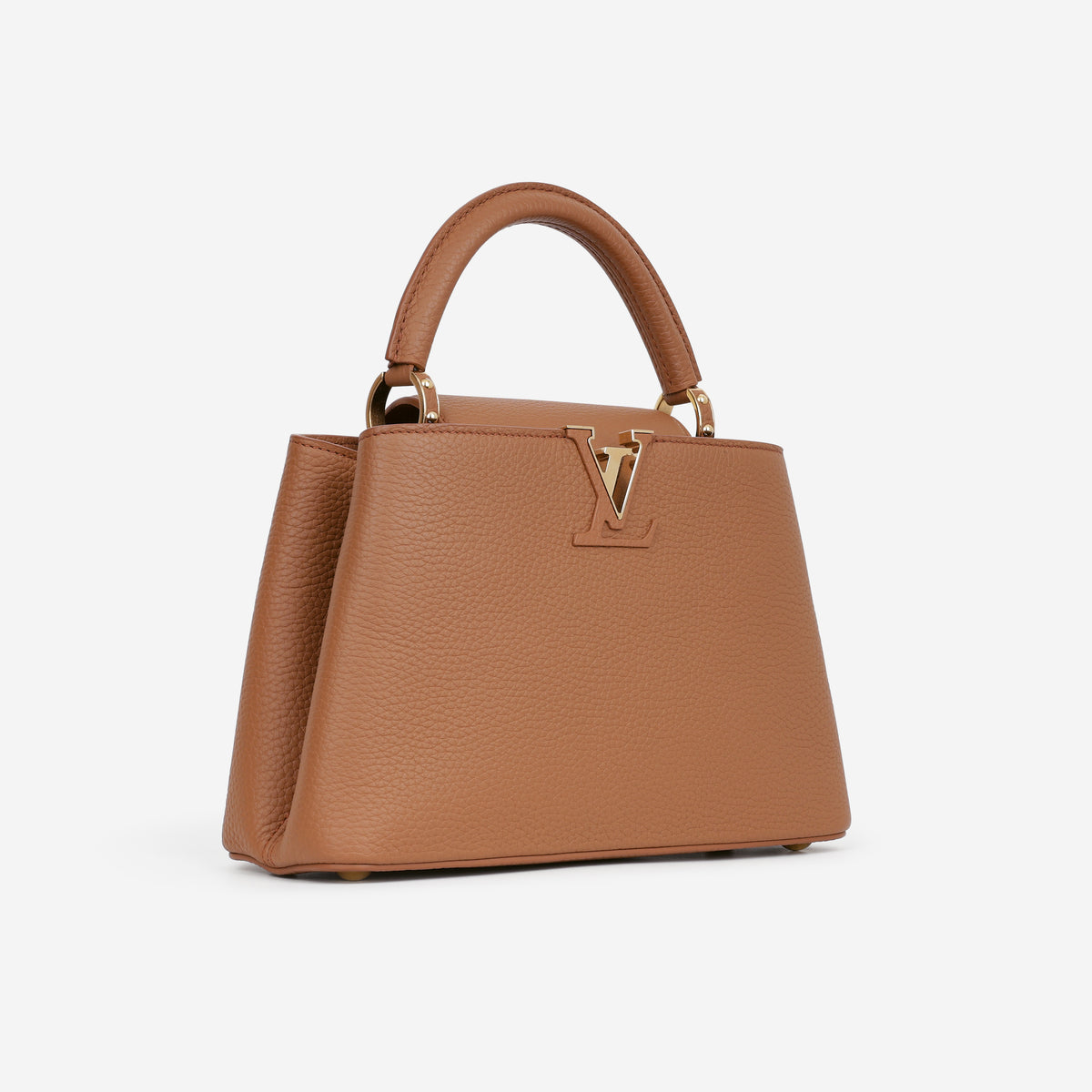 Louis Vuitton Capucines BB - Cognac Taurillon | Gold Hardware