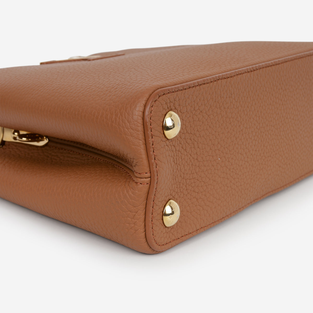 Louis Vuitton Capucines BB - Cognac Taurillon | Gold Hardware