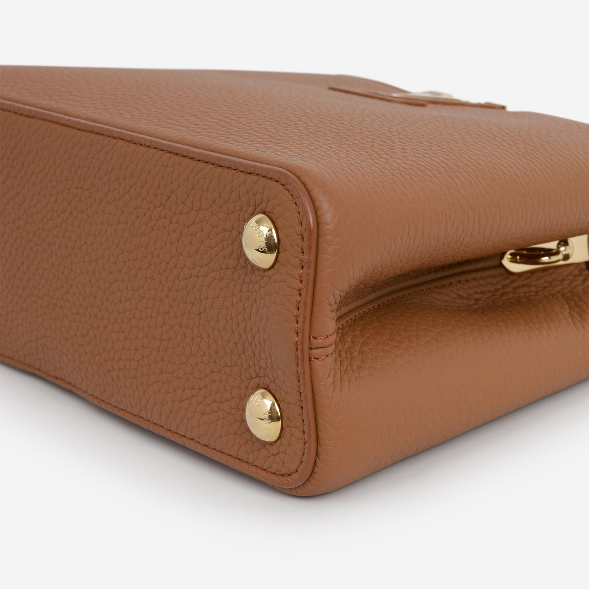 Louis Vuitton Capucines BB - Cognac Taurillon | Gold Hardware