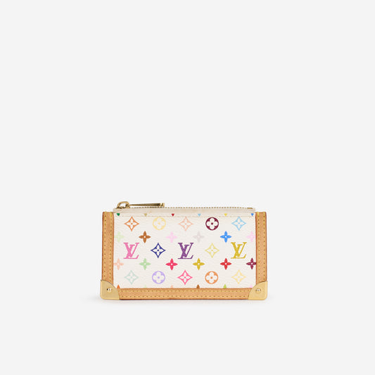 Vintage Pochette Cles Pouch - TM Multicolore Monogram | Gold Hardware