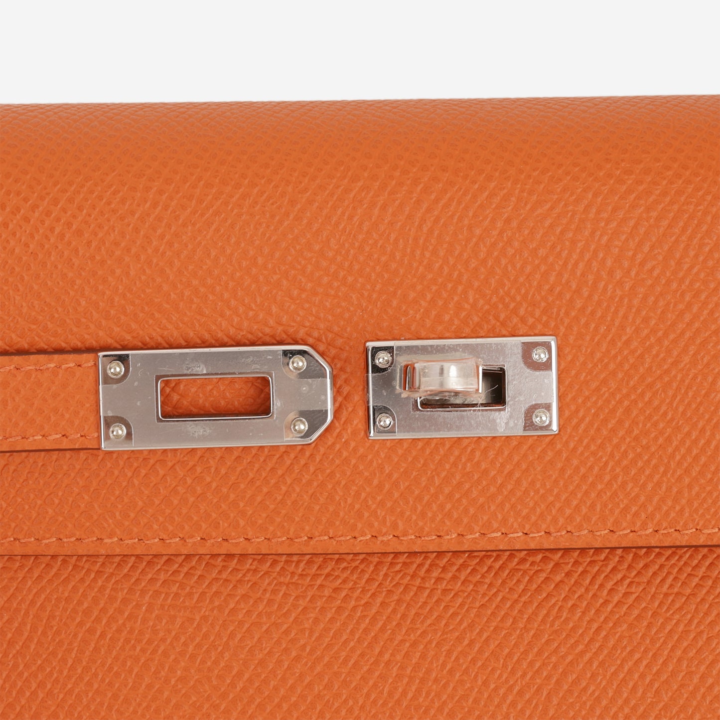 Hermès Kelly To Go Wallet - Orange Epsom | Palladium Hardware