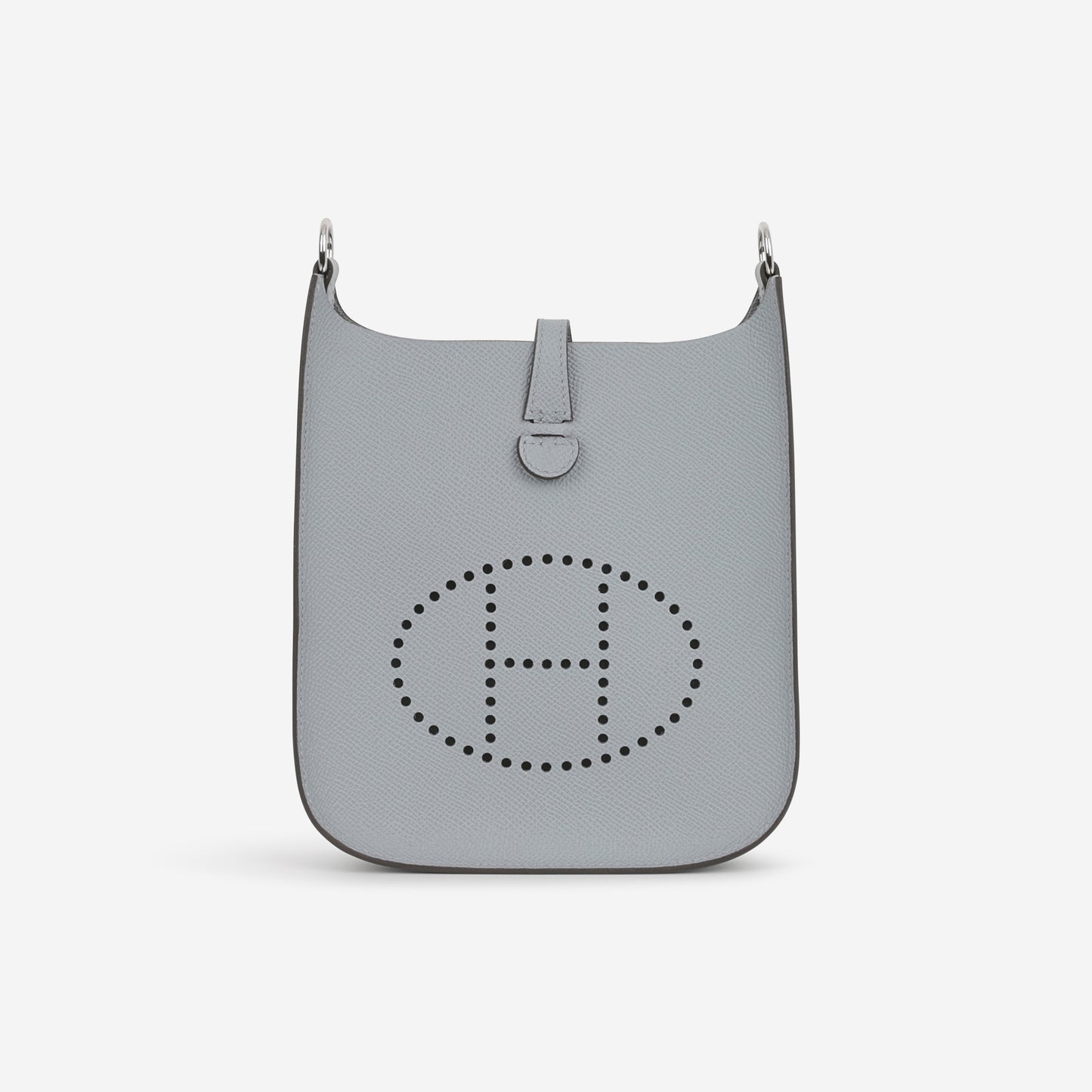 Hermès Mini Evelyne TPM - Gris Pantin Epsom | Palladium Hardware