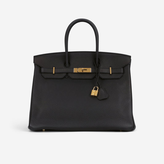 Hermès Birkin 35 - Noir Togo | Gold Hardware