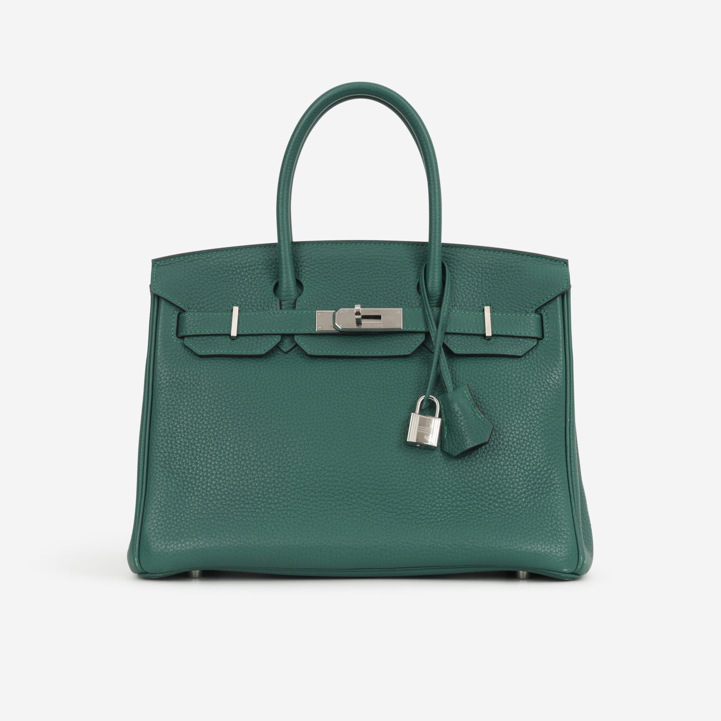 Hermès Birkin 30 - Malachite Togo | Palladium Hardware