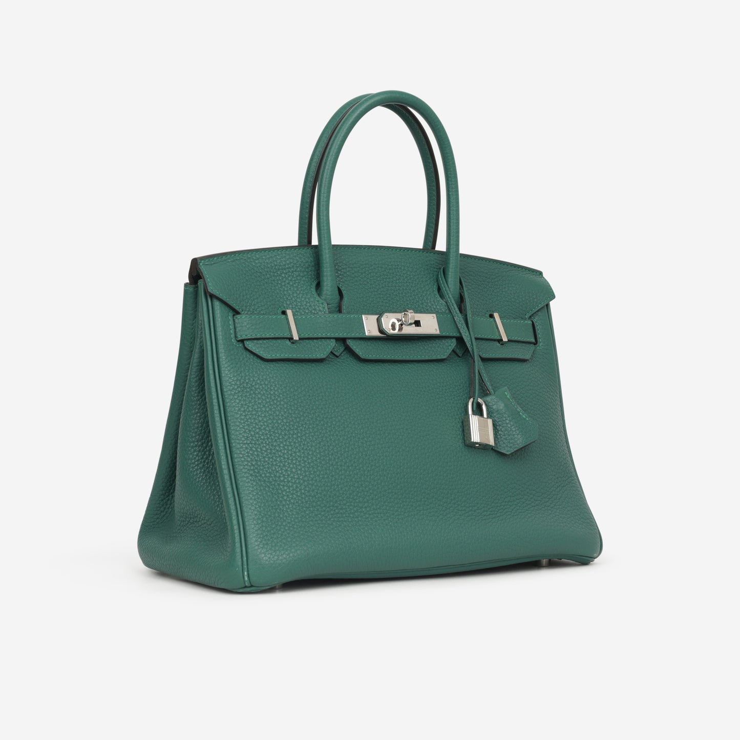 Hermès Birkin 30 - Malachite Togo | Palladium Hardware