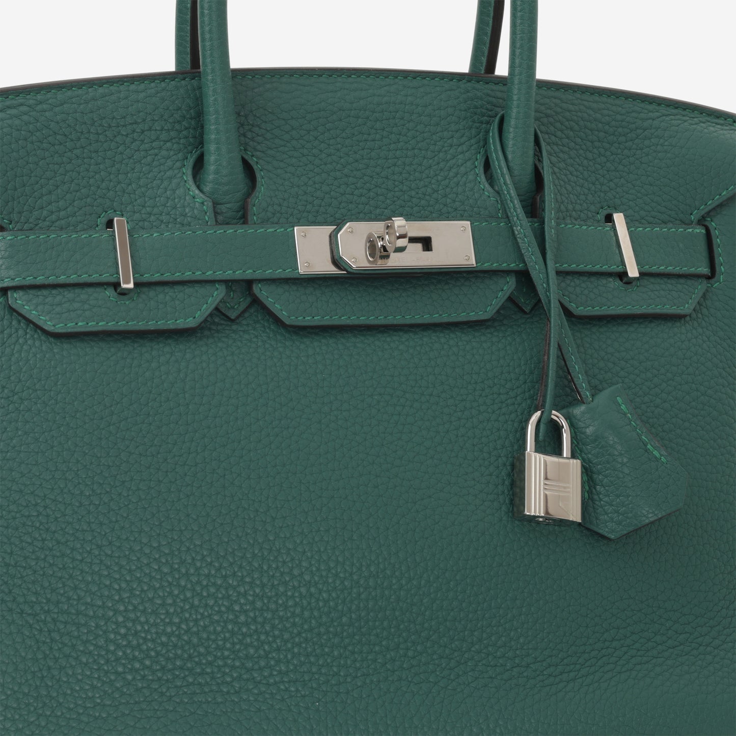 Hermès Birkin 30 - Malachite Togo | Palladium Hardware