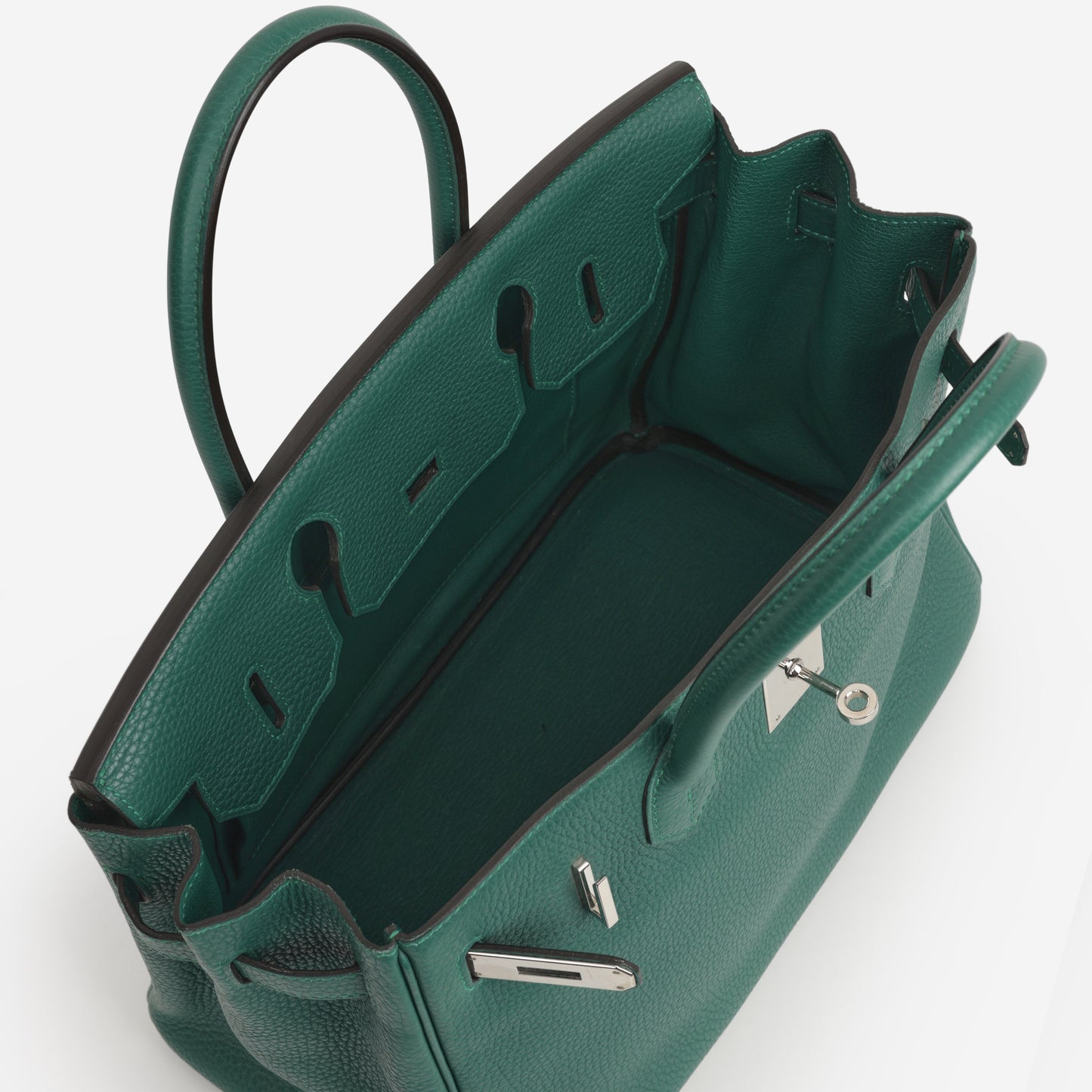 Hermès Birkin 30 - Malachite Togo | Palladium Hardware