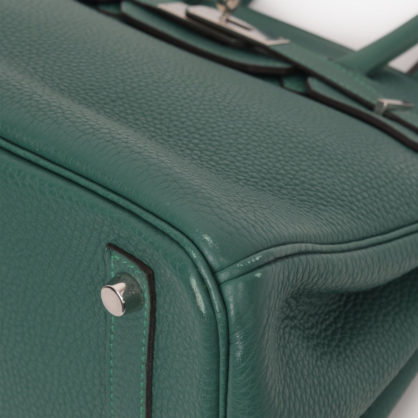 Hermès Birkin 30 - Malachite Togo | Palladium Hardware