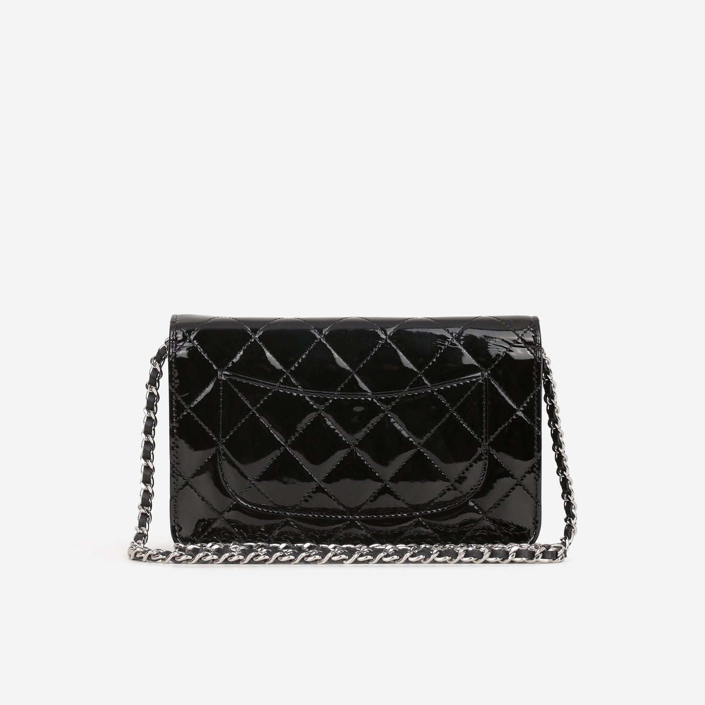 Chanel WOC - Black Patent | Silver Hardware