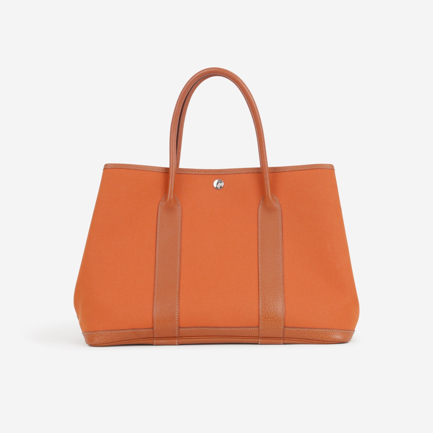 Hermès Vintage Garden Party 36 - Orange Canvas / Negonda | Palladium Hardware