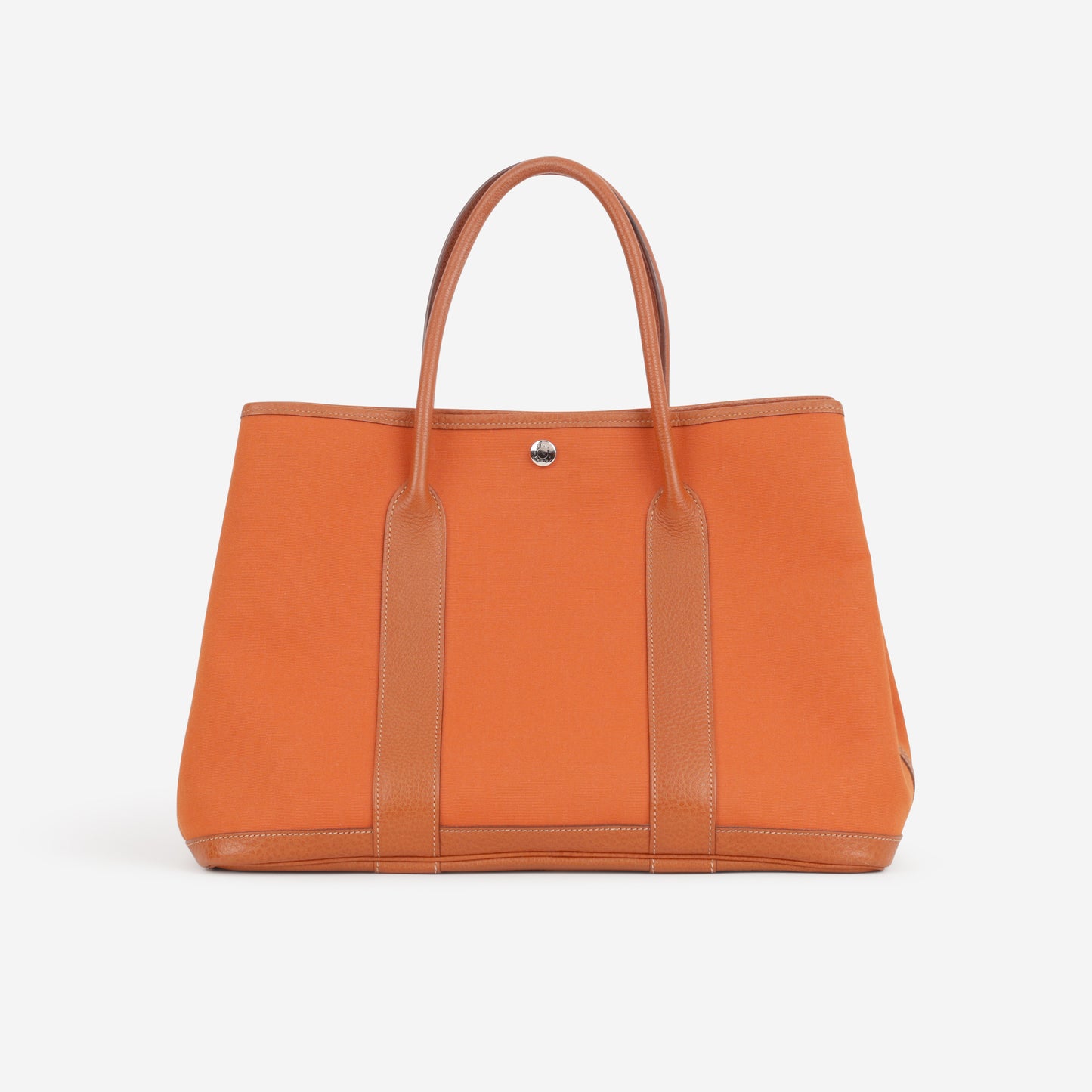 Hermès Vintage Garden Party 36 - Orange Canvas / Negonda | Palladium Hardware
