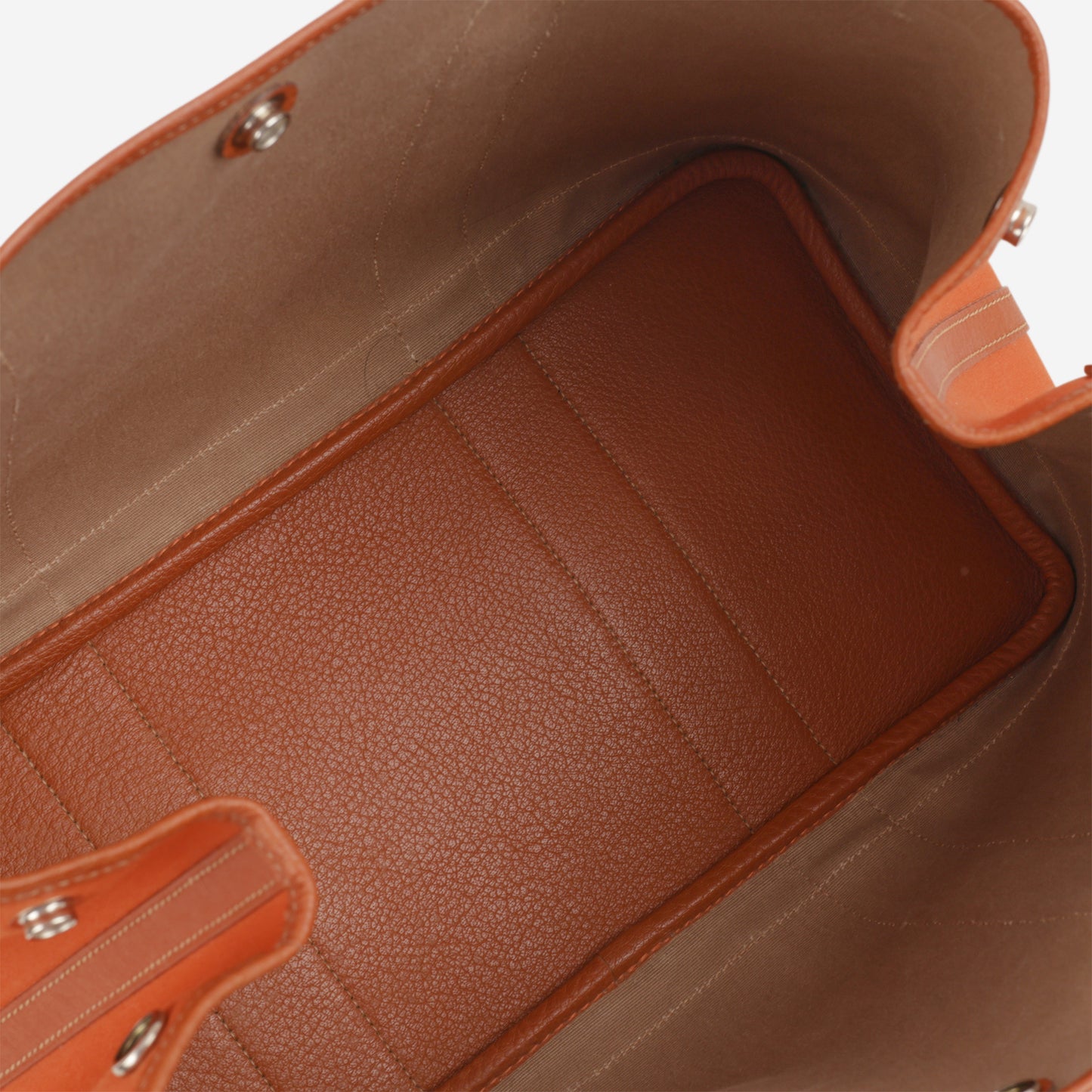 Hermès Vintage Garden Party 36 - Orange Canvas / Negonda | Palladium Hardware