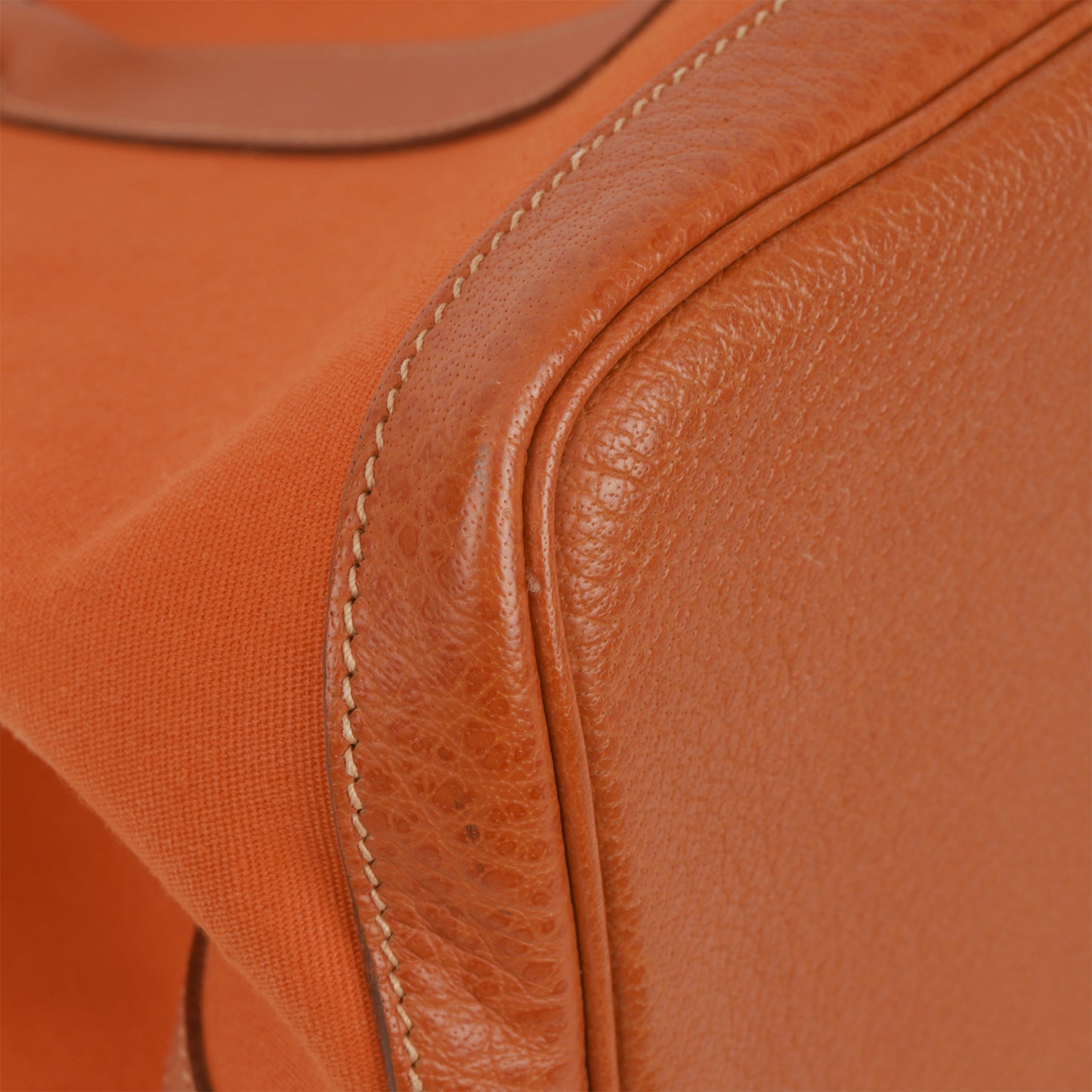 Hermès Vintage Garden Party 36 - Orange Canvas / Negonda | Palladium Hardware