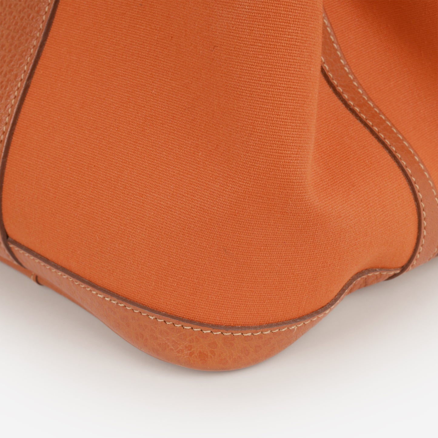 Hermès Vintage Garden Party 36 - Orange Canvas / Negonda | Palladium Hardware