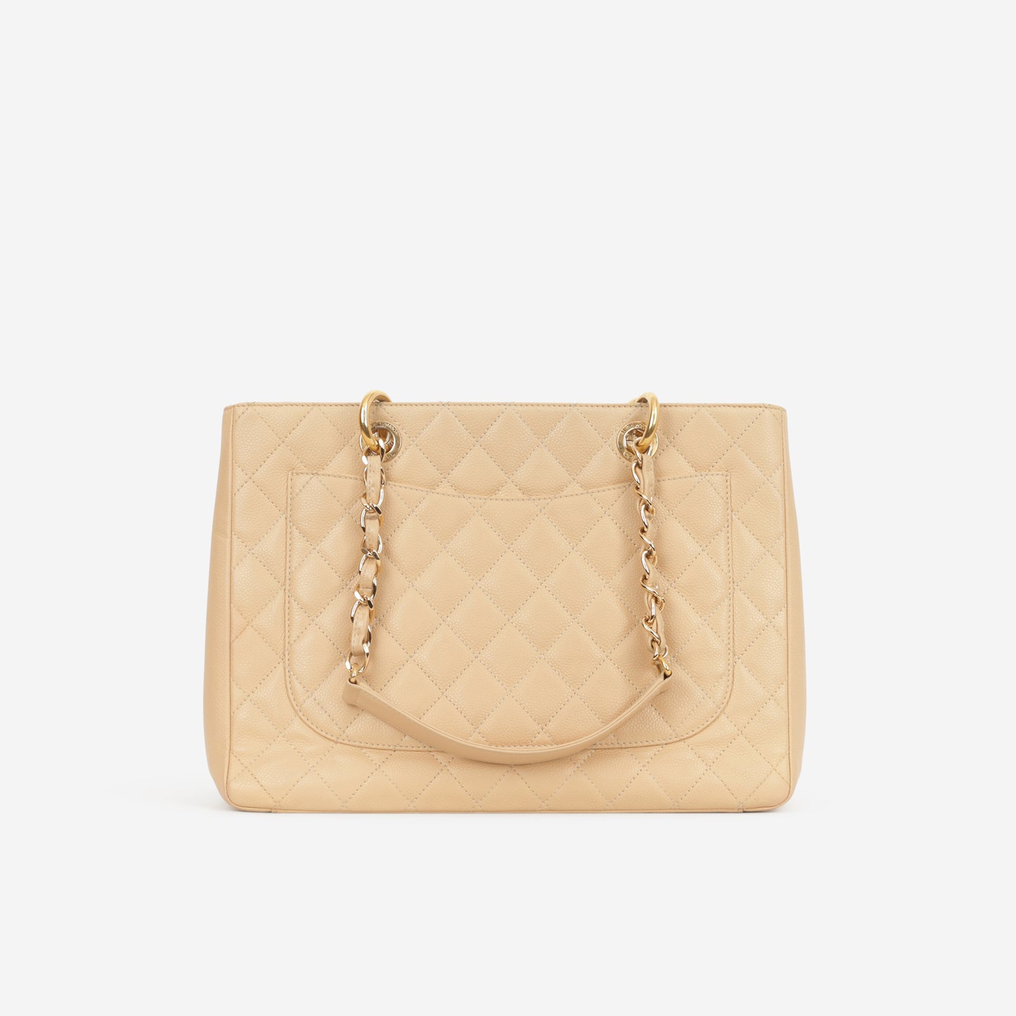 Chanel GST - Beige Caviar | Gold Hardware