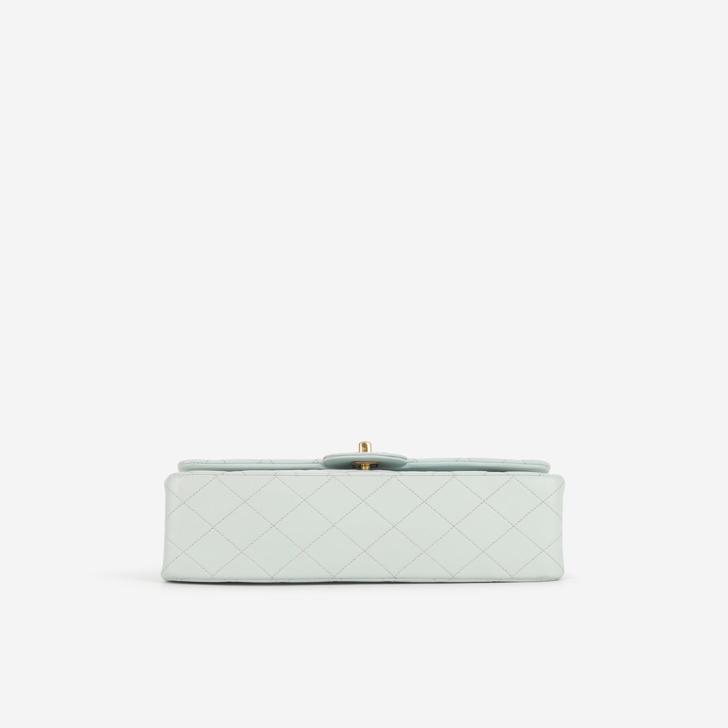 Chanel Vintage Medium Classic Flap - Blue Lambskin | Gold Hardware