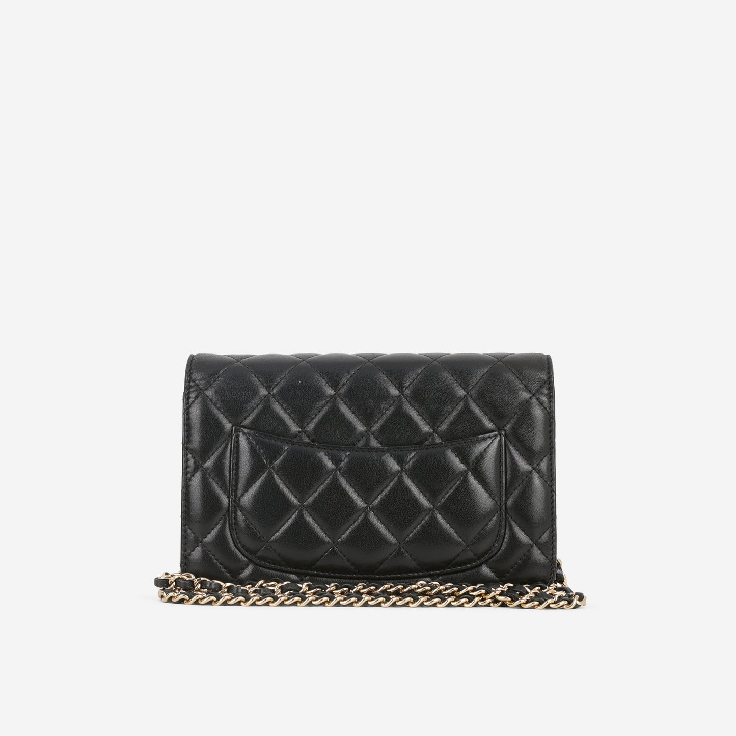 Chanel WOC - Black Lambskin | Gold Hardware