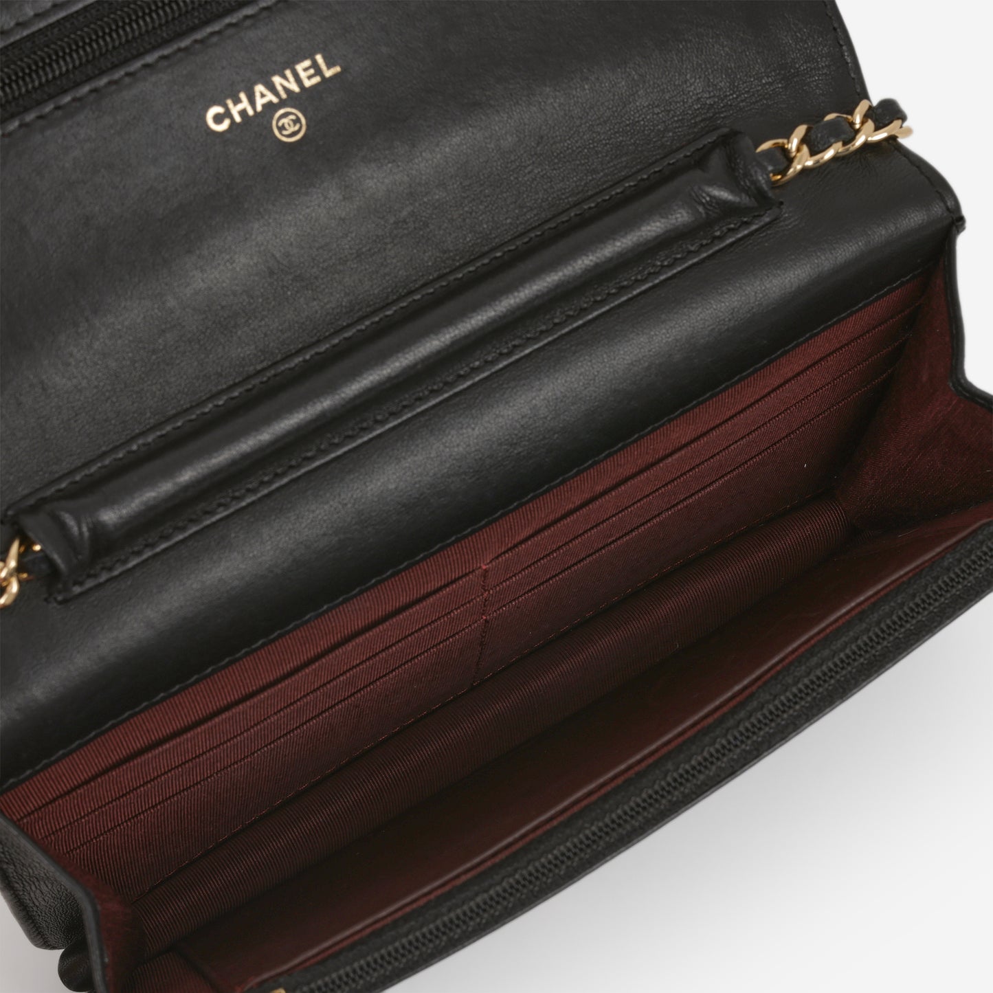 Chanel WOC - Black Lambskin | Gold Hardware
