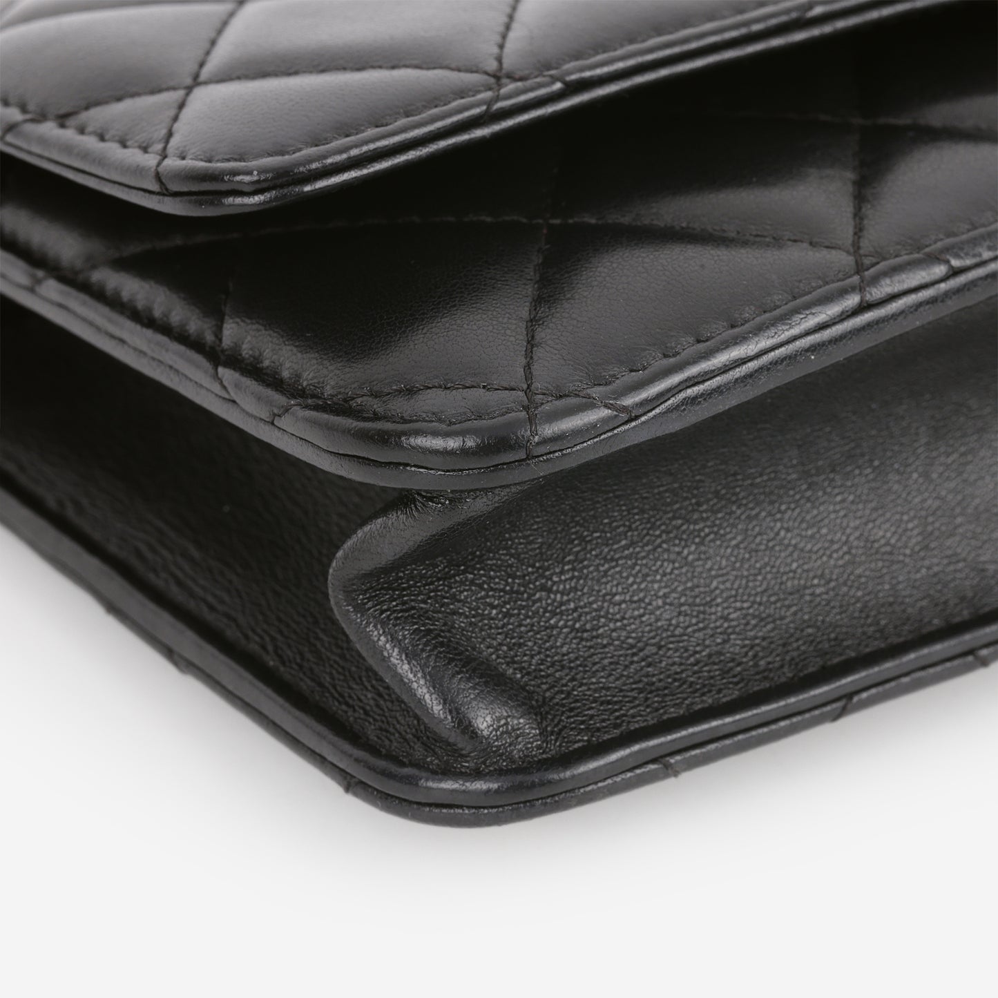 Chanel WOC - Black Lambskin | Gold Hardware