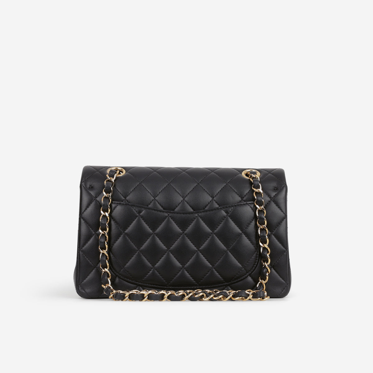 Chanel Small Classic Flap - Black Lambskin | Gold Hardware