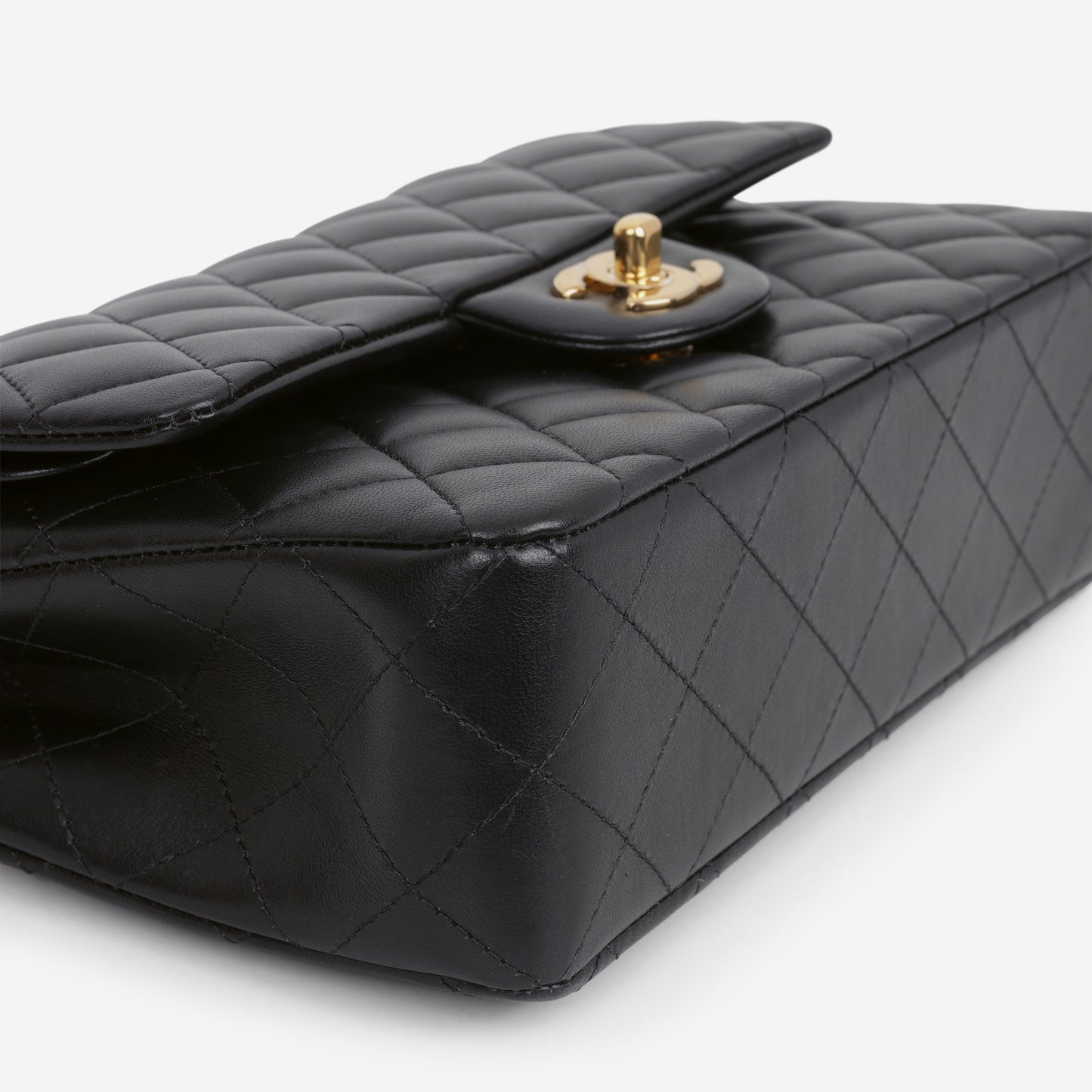 Chanel Small Classic Flap - Black Lambskin | Gold Hardware