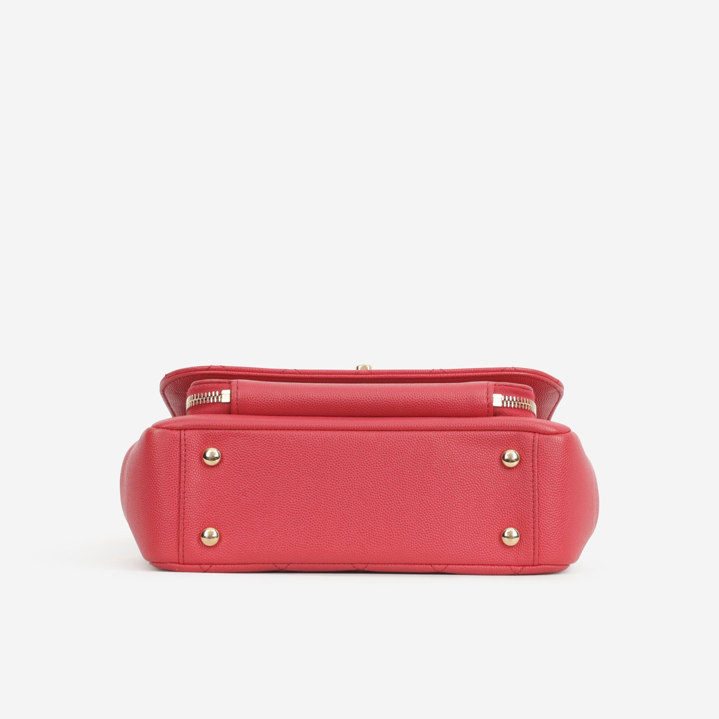 Chanel Small Business Affinity - Red Caviar | Gold Hardware