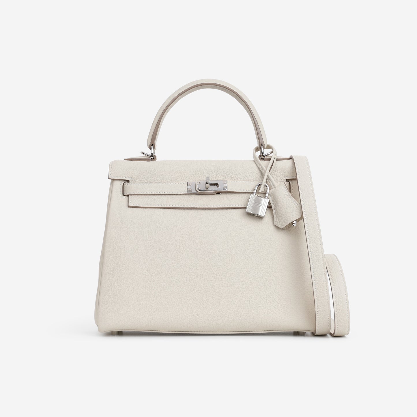 Hermès Kelly 25 - Craie Togo | Palladium Hardware
