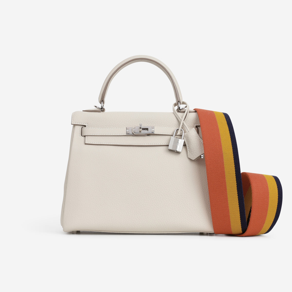 Hermès Kelly 25 - Craie Togo | Palladium Hardware