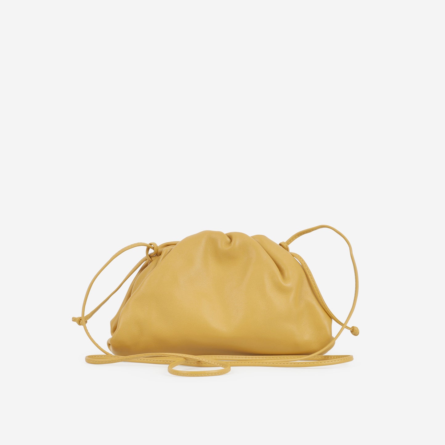 Bottega Veneta Mini Pouch - Yellow Nappa | Gold Hardware