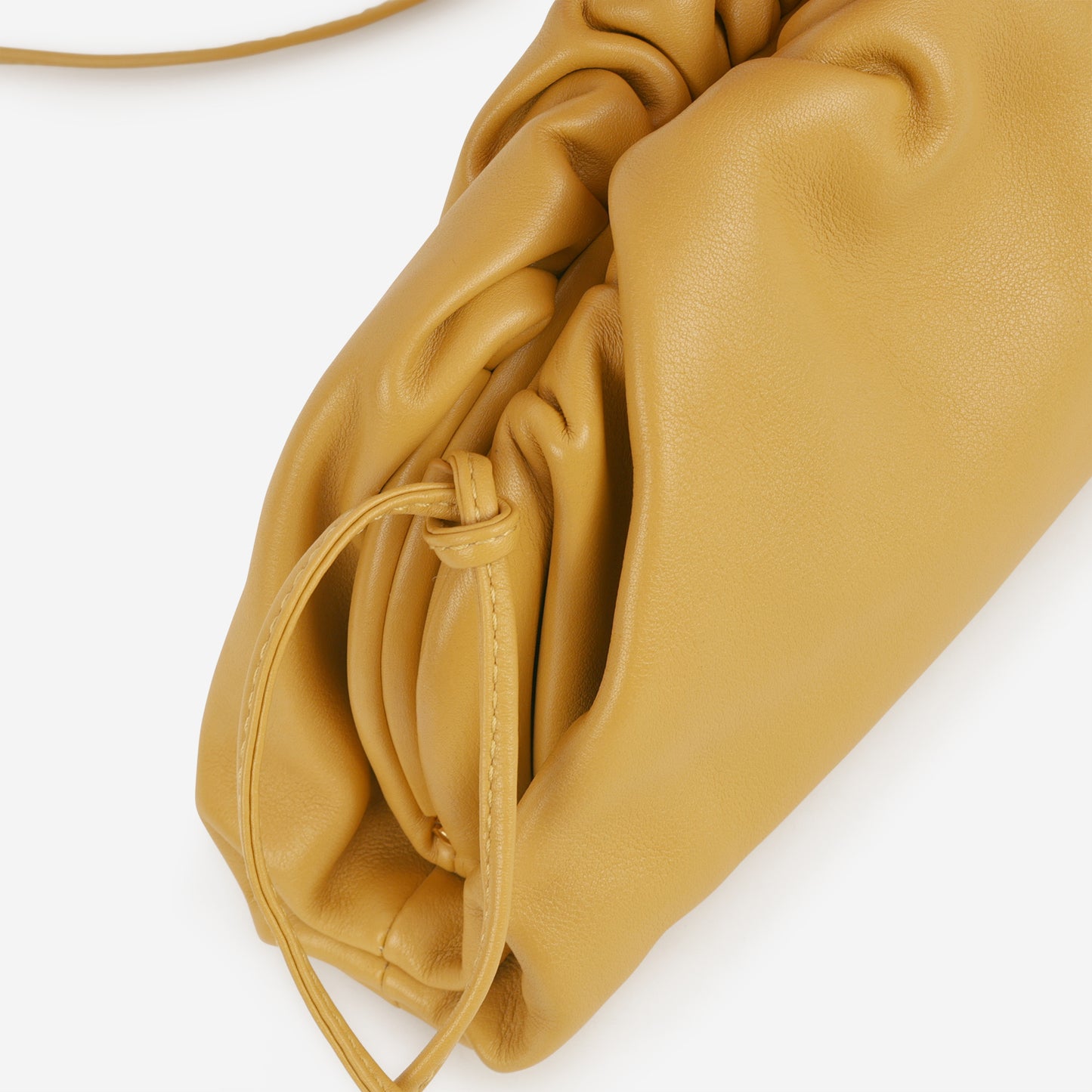 Bottega Veneta Mini Pouch - Yellow Nappa | Gold Hardware