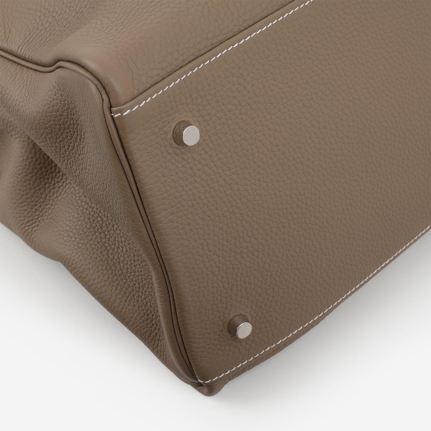 Hermès Kelly 50 Voyage - Etoupe Clemence | Palladium Hardware