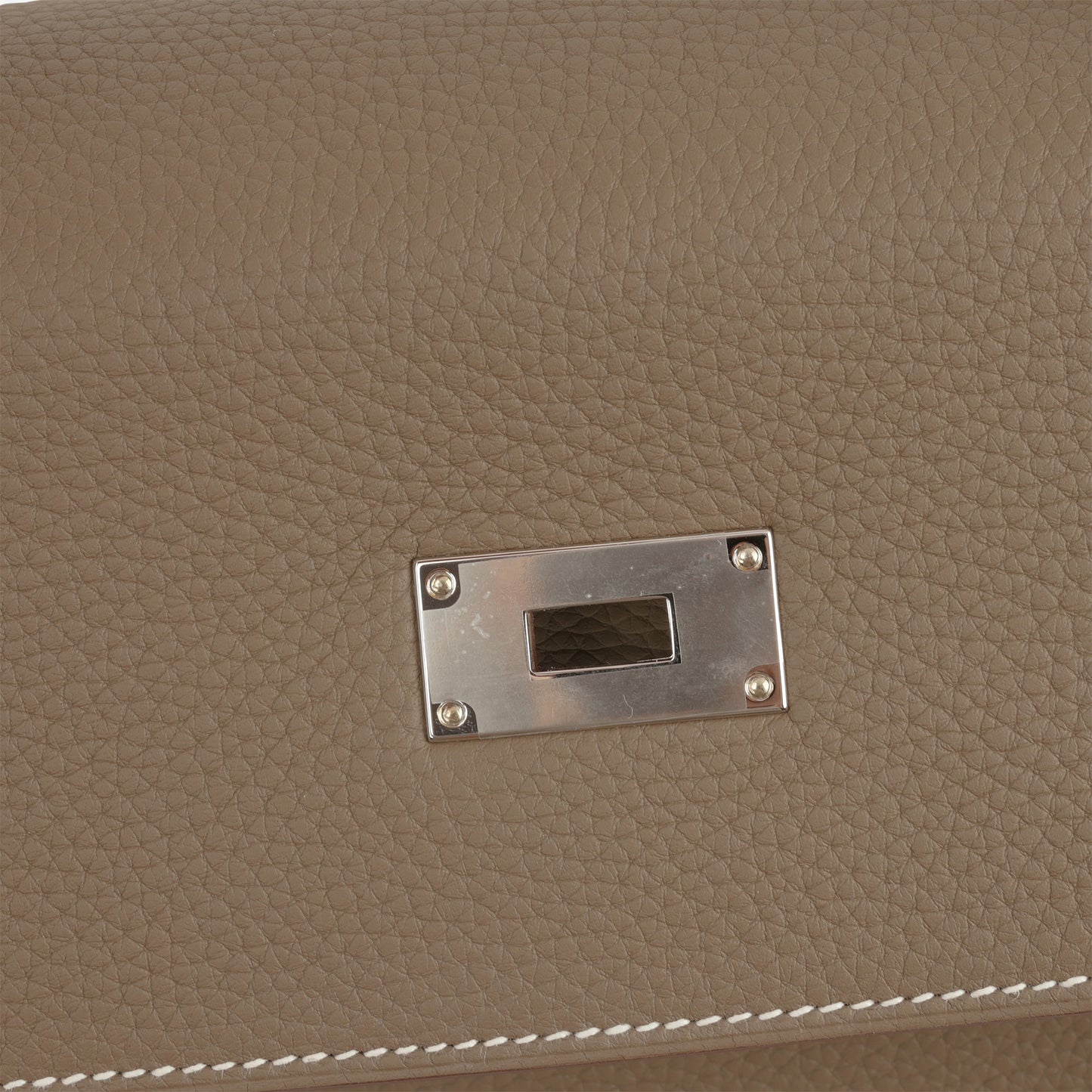 Hermès Kelly 50 Voyage - Etoupe Clemence | Palladium Hardware