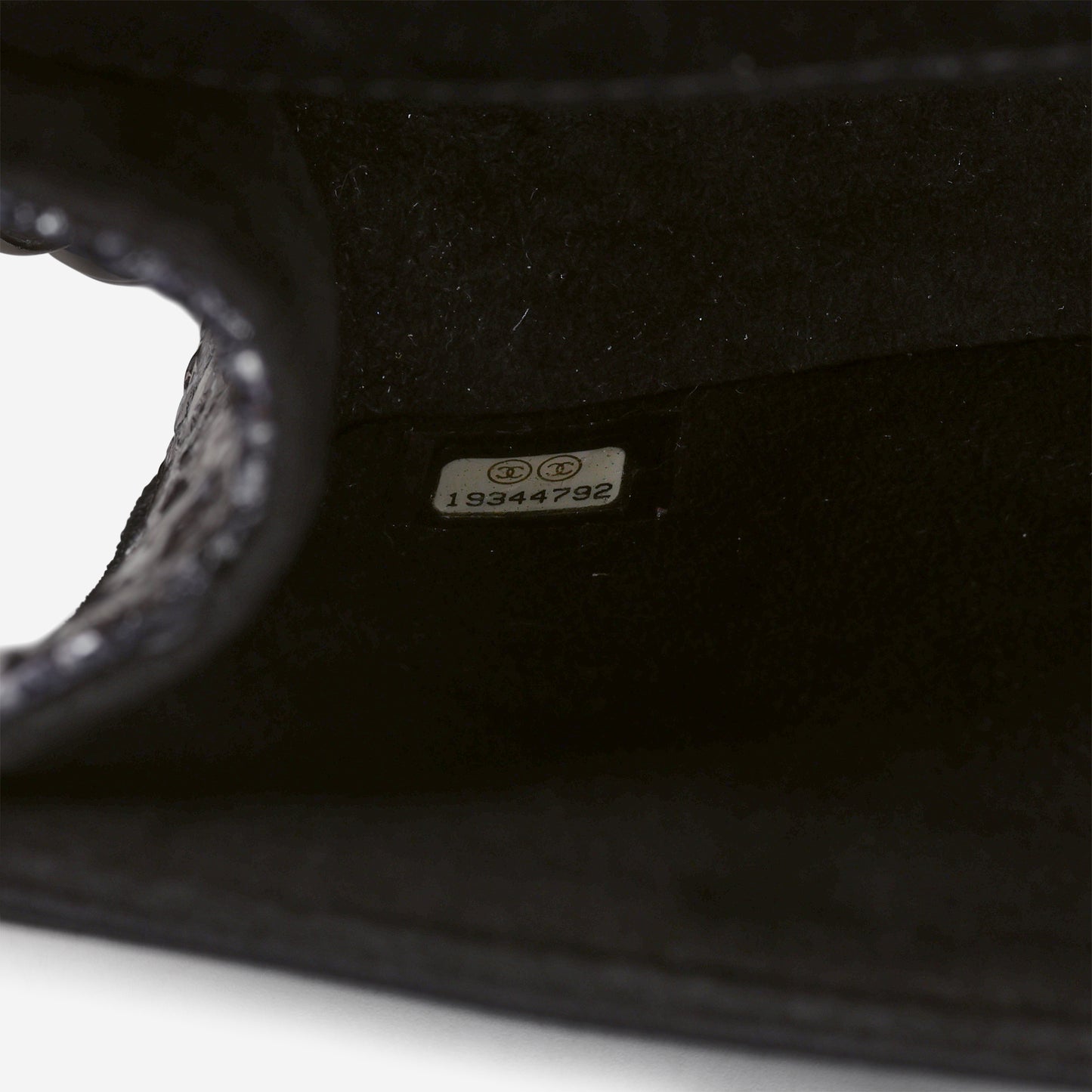 Chanel Old Medium Boy Bag - Silver Python / Black Suede | Gunmetal Hardware