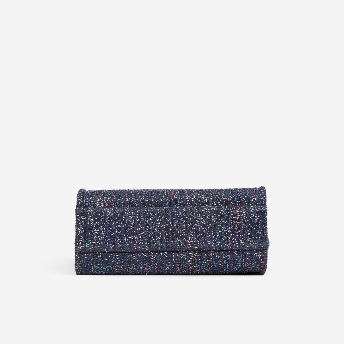 Chanel Small Deauville - Navy / Multi Sequin Tweed | Silver Hardware