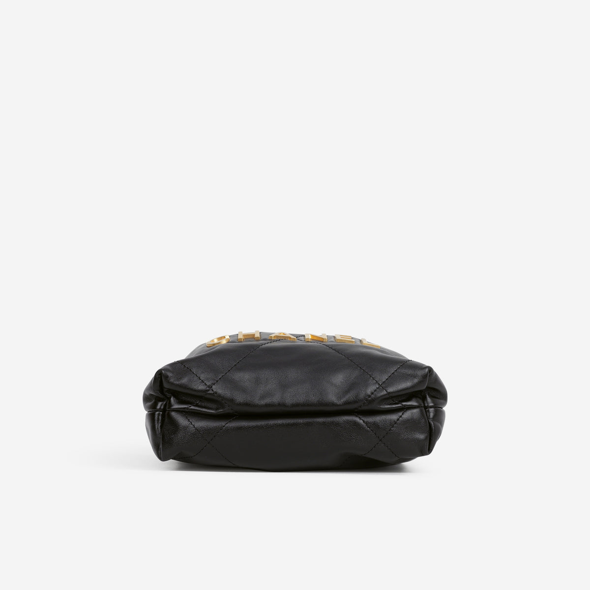 Chanel 22 Mini Hobo - Black Calfskin | Aged Gold Hardware
