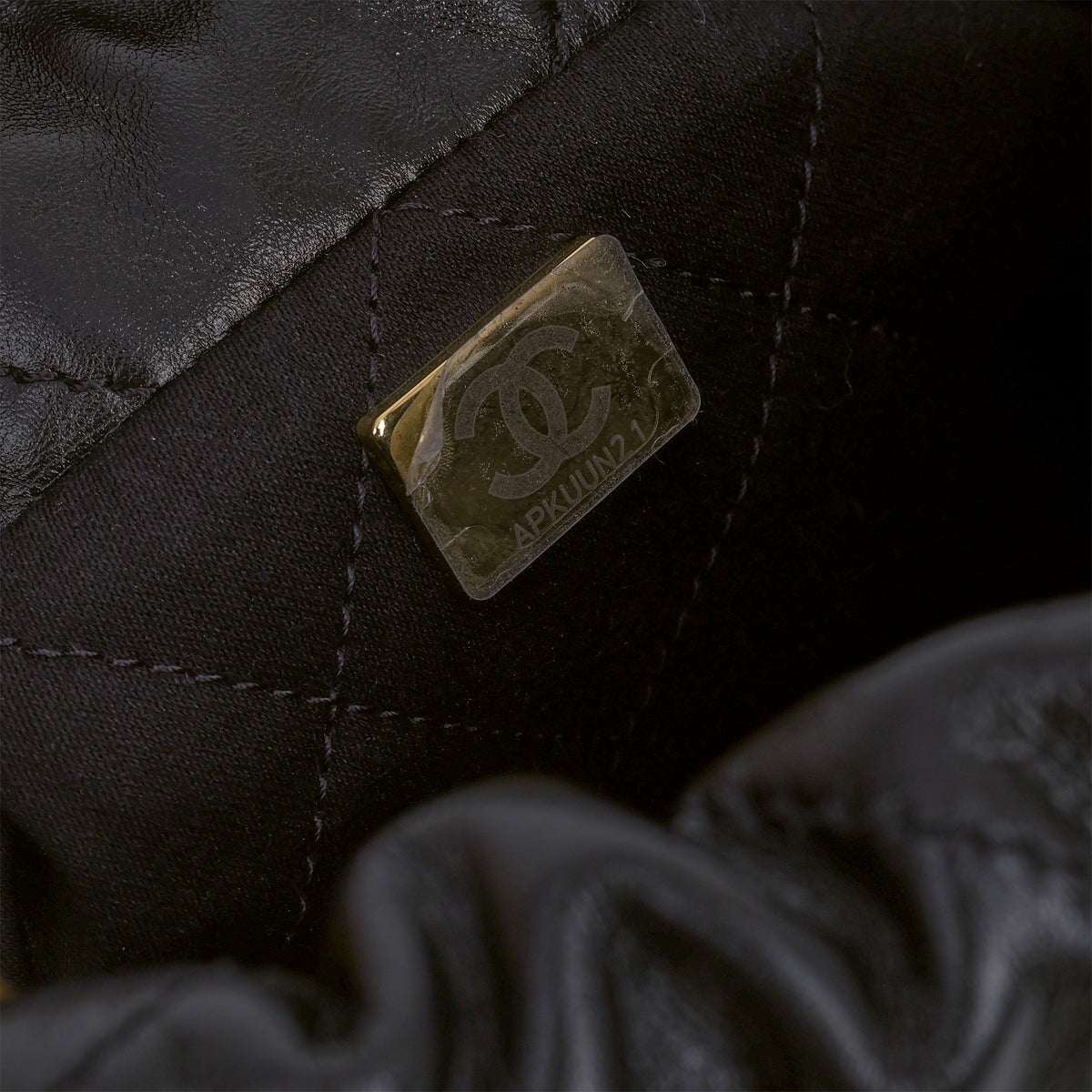 Chanel 22 Mini Hobo - Black Calfskin | Aged Gold Hardware